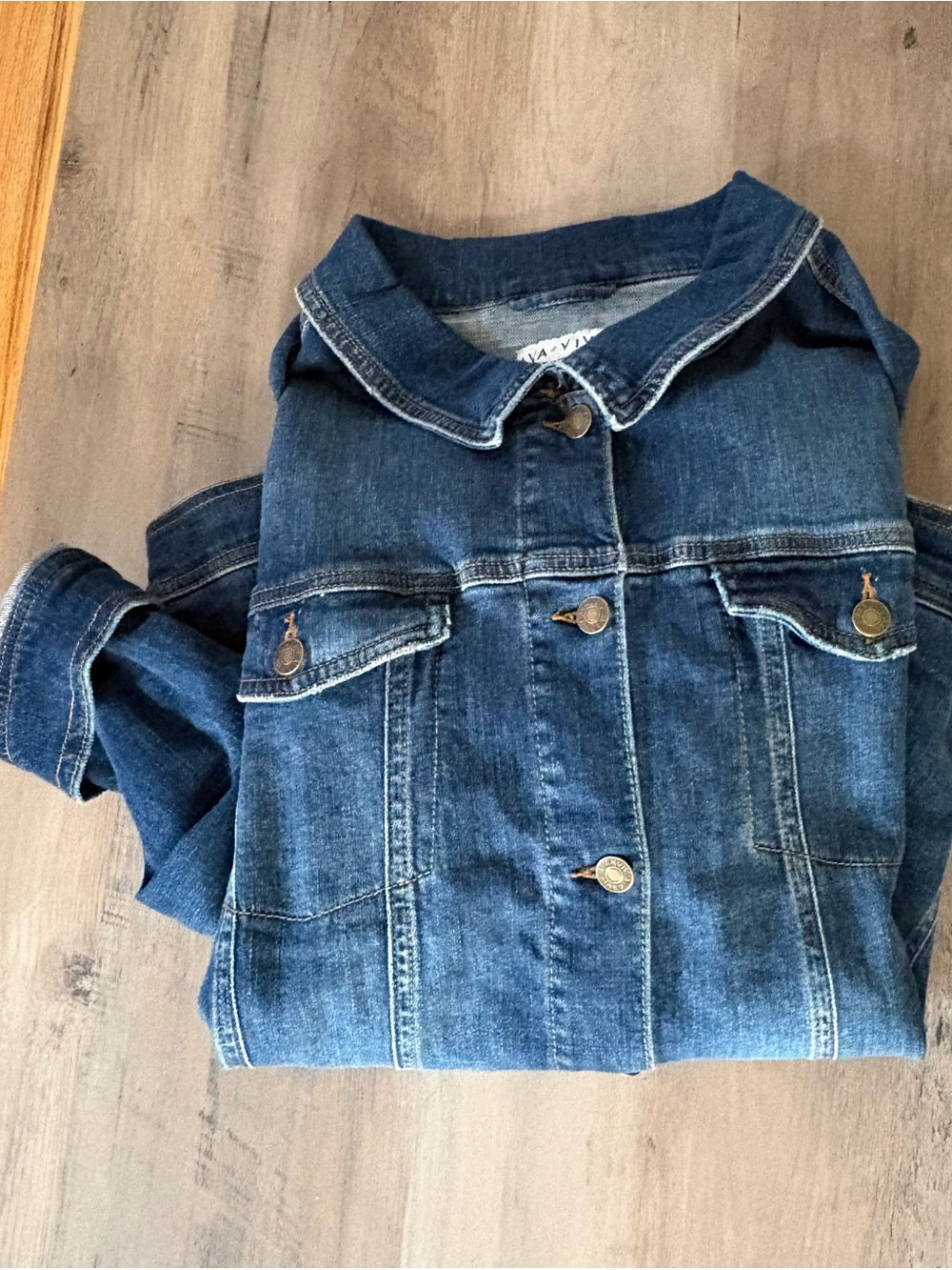 Ava & Viv Classic Blue Denim Jacket